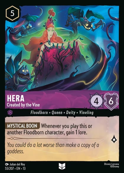 Hera - Created by the Vine, Attack of the Vine! 55/204
