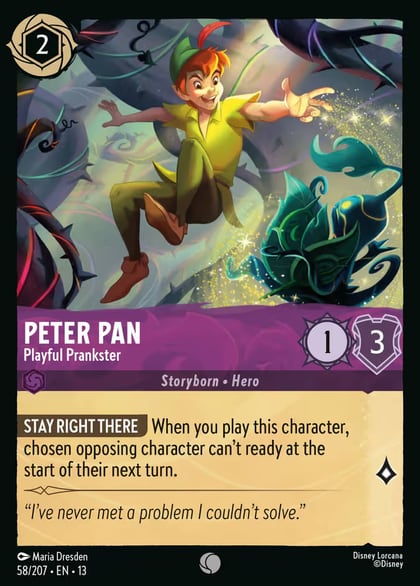 Peter Pan - Playful Prankster, Attack of the Vine! 58/204