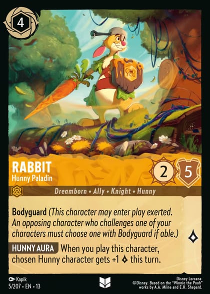 Rabbit - Hunny Paladin, Attack of the Vine! 5/204