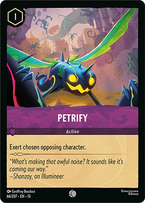 Petrify, Attack of the Vine! 66/204