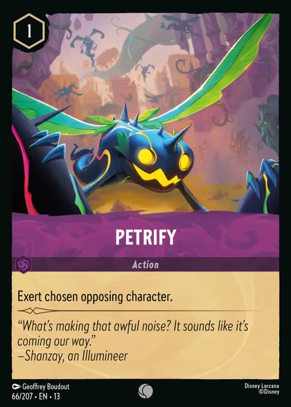 Petrify, Attack of the Vine! 66/204