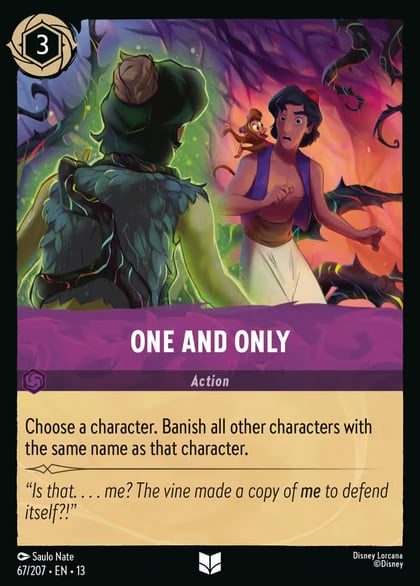 One and Only, Attack of the Vine! 67/204