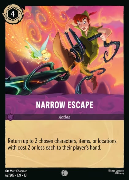 Narrow Escape, Attack of the Vine! 69/204