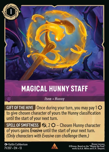 Magical Hunny Staff, Attack of the Vine! 71/204