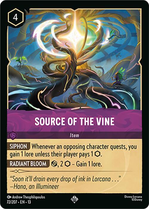 Source of the Vine, Attack of the Vine! 72/204