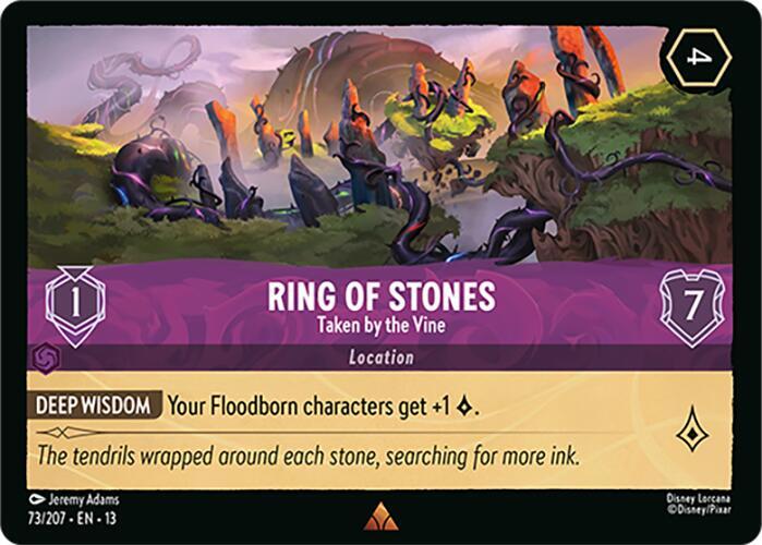 Ring of Stones - Taken by the Vine, Attack of the Vine! 73/204