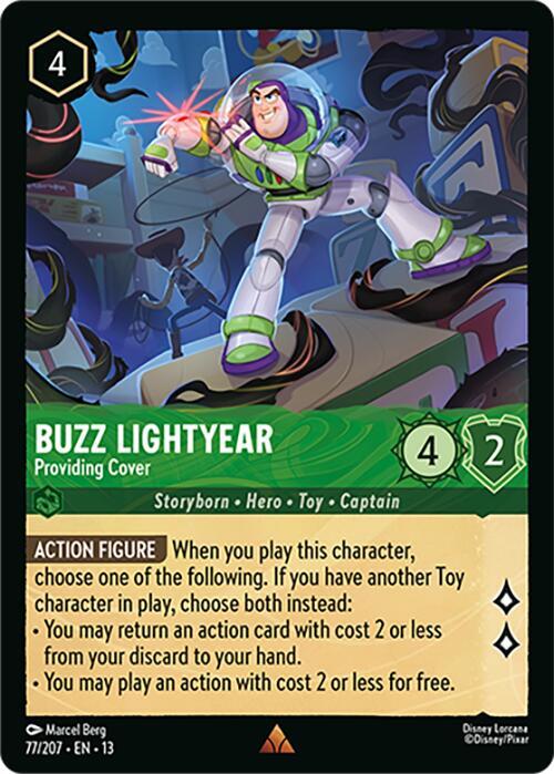 Buzz Lightyear - Providing Cover, Attack of the Vine! 77/204