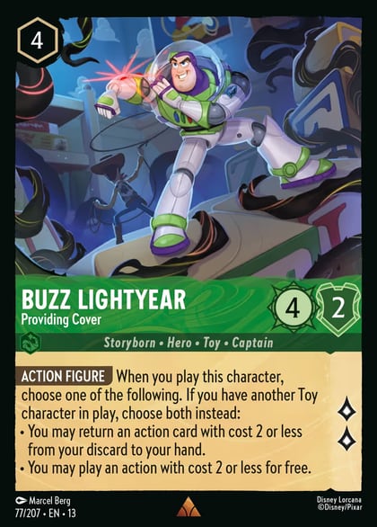 Buzz Lightyear - Providing Cover, Attack of the Vine! 77/204