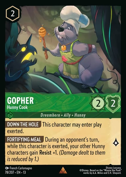Gopher - Hunny Cook, Attack of the Vine! 78/204