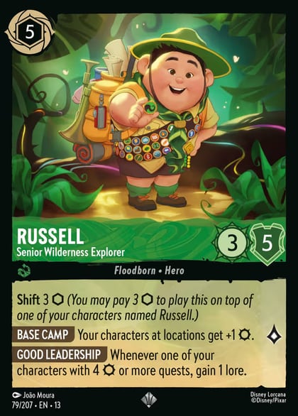 Russell - Senior Wilderness Explorer, Attack of the Vine! 79/204