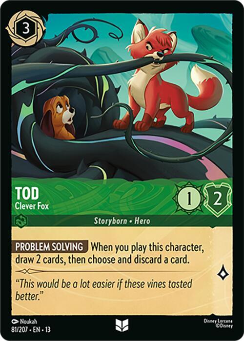 Tod - Clever Fox, Attack of the Vine! 81/204