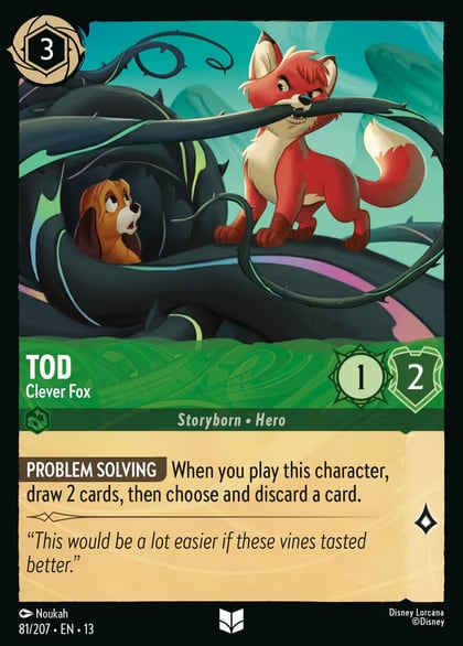 Tod - Clever Fox, Attack of the Vine! 81/204
