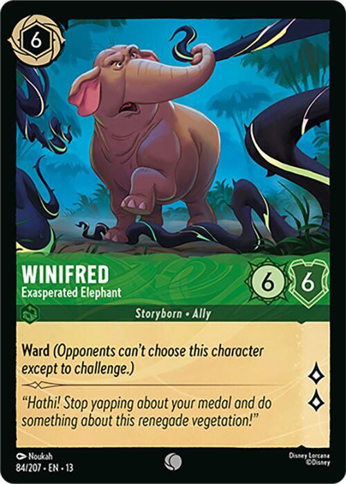 Winifred - Exasperated Elephant, Attack of the Vine! 84/204