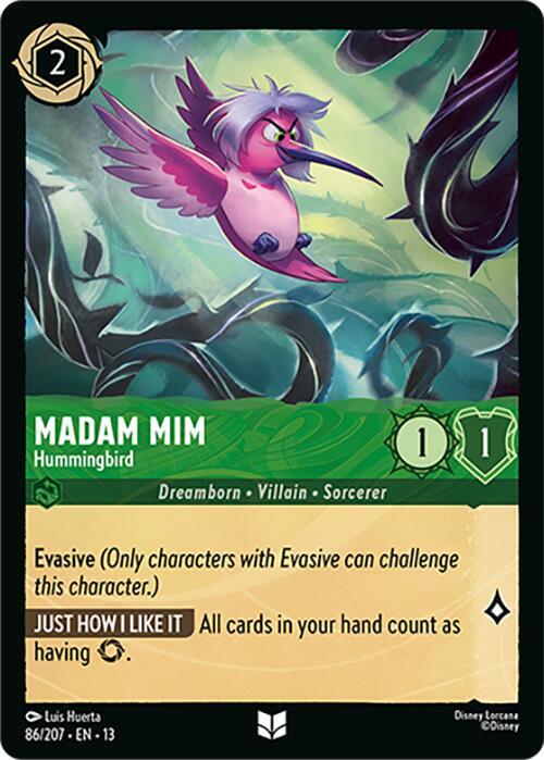 Madam Mim - Hummingbird, Attack of the Vine! 86/204