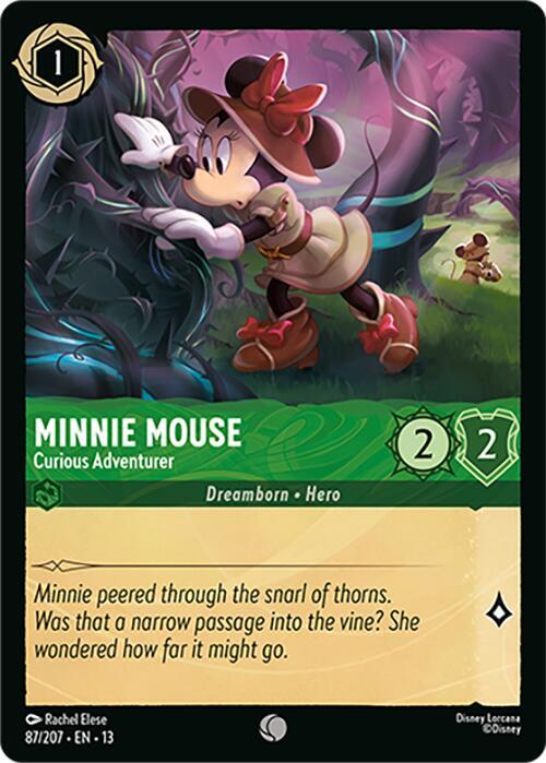 Minnie Mouse - Curious Adventurer, Attack of the Vine! 87/204