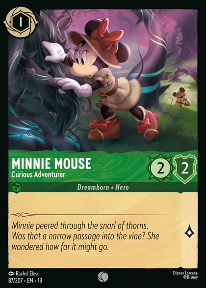 Minnie Mouse - Curious Adventurer, Attack of the Vine! 87/204