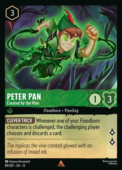 Peter Pan - Created by the Vine, Attack of the Vine! 89/204