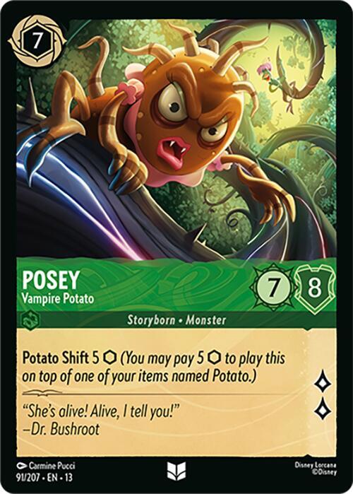 Posey - Vampire Potato, Attack of the Vine! 91/204