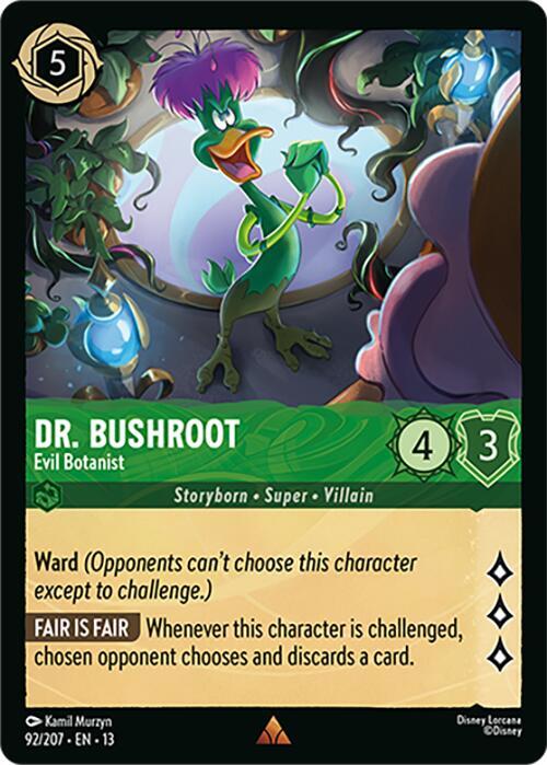 Dr. Bushroot - Evil Botanist, Attack of the Vine! 92/204