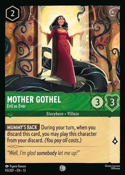 Mother Gothel - Evil as Ever, Attack of the Vine! 93/204