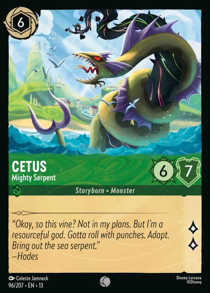 Cetus - Mighty Serpent, Attack of the Vine! 96/204