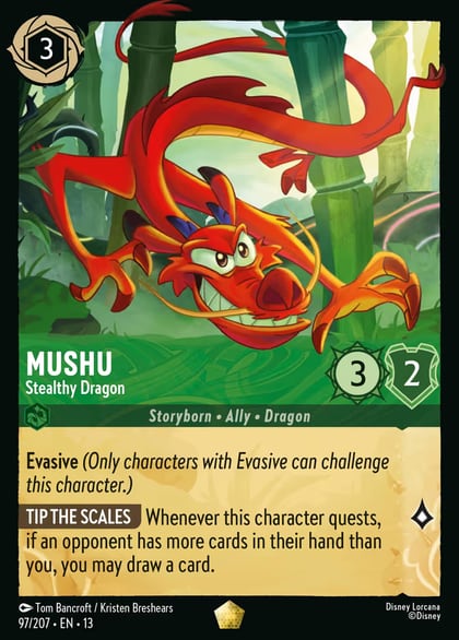 Mushu - Stealthy Dragon, Attack of the Vine! 97/204