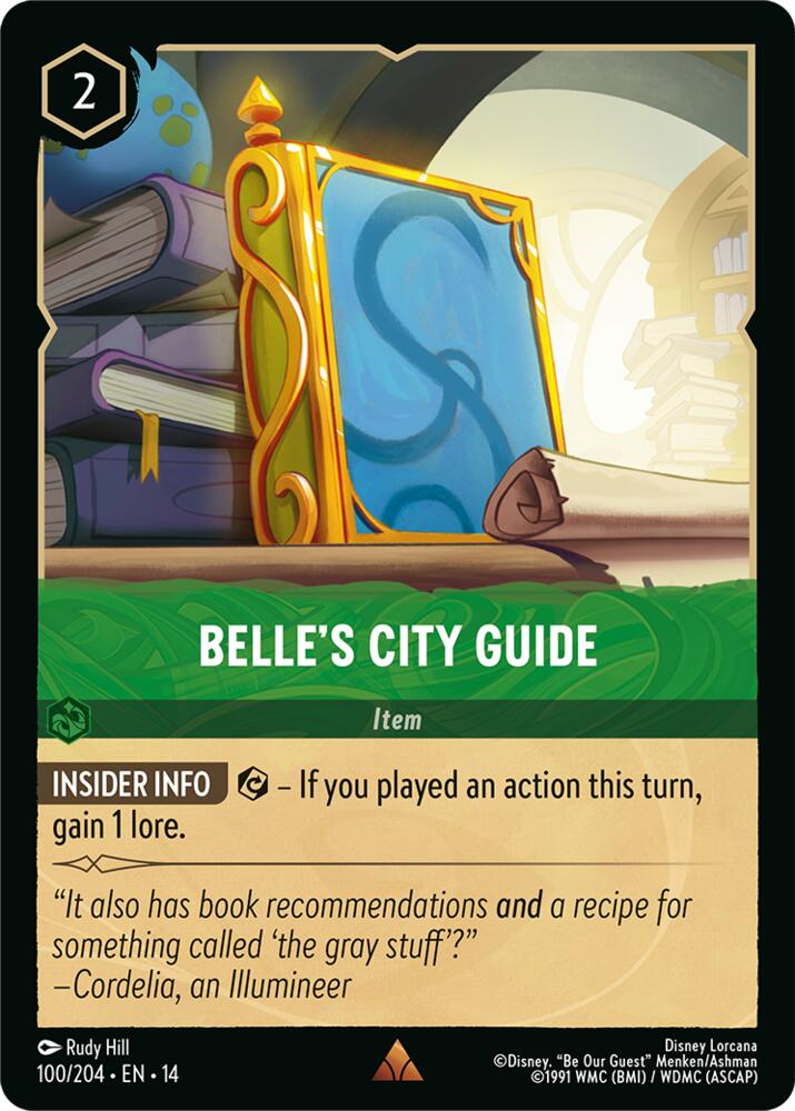 Belle's City Guide, Hyperia City 100/204