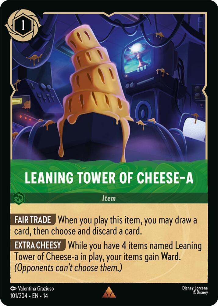 Leaning Tower of Cheese-a, Hyperia City 101/204