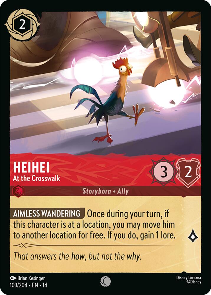 Heihei - At the Crosswalk, Hyperia City 103/204