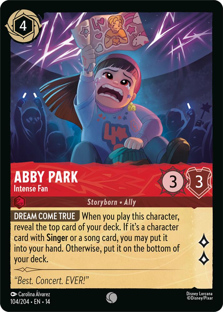 Abby Park - Intense Fan, Hyperia City 104/204