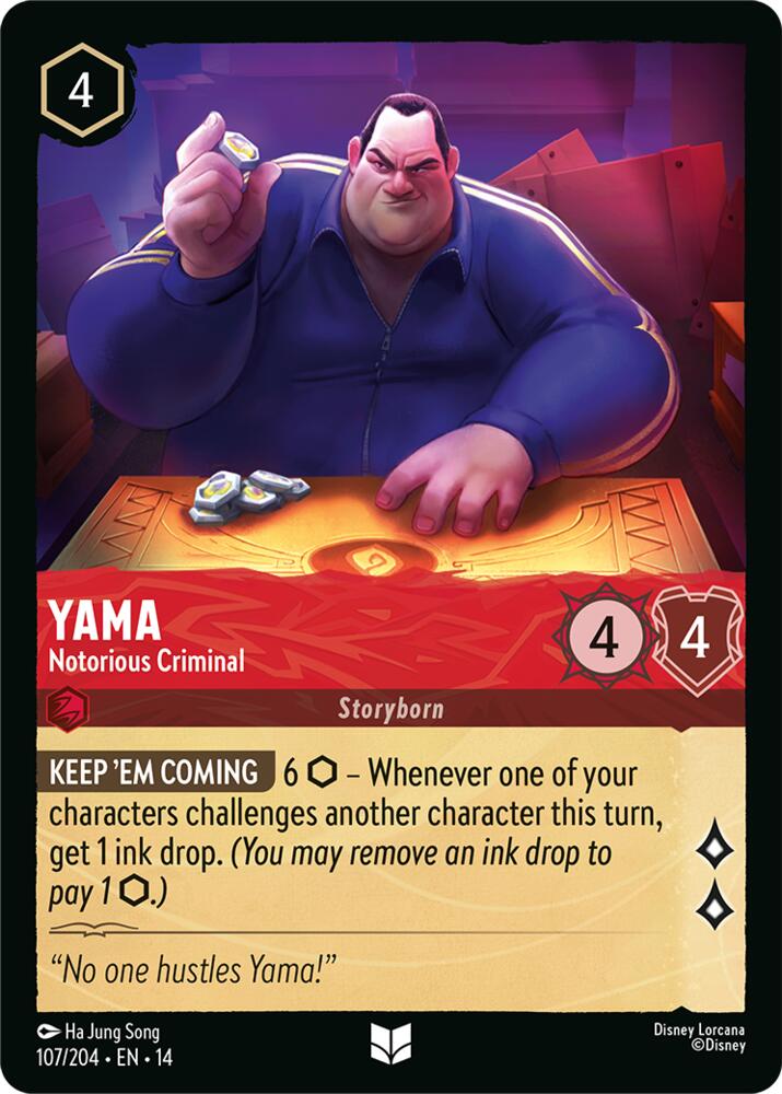 Yama - Notorious Criminal, Hyperia City 107/204