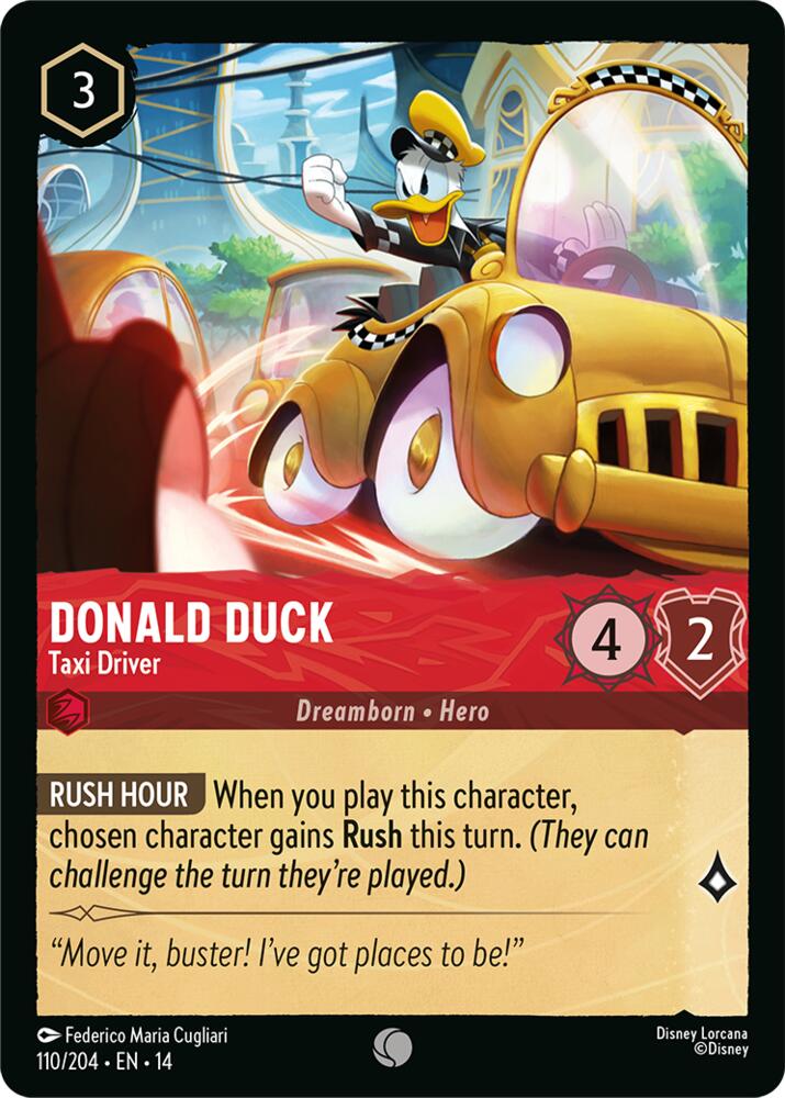 Donald Duck - Taxi Driver, Hyperia City 110/204