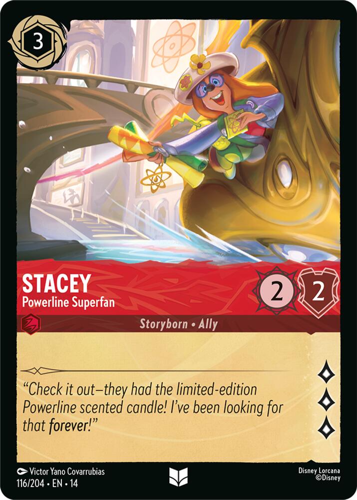 Stacey - Powerline Superfan, Hyperia City 116/204