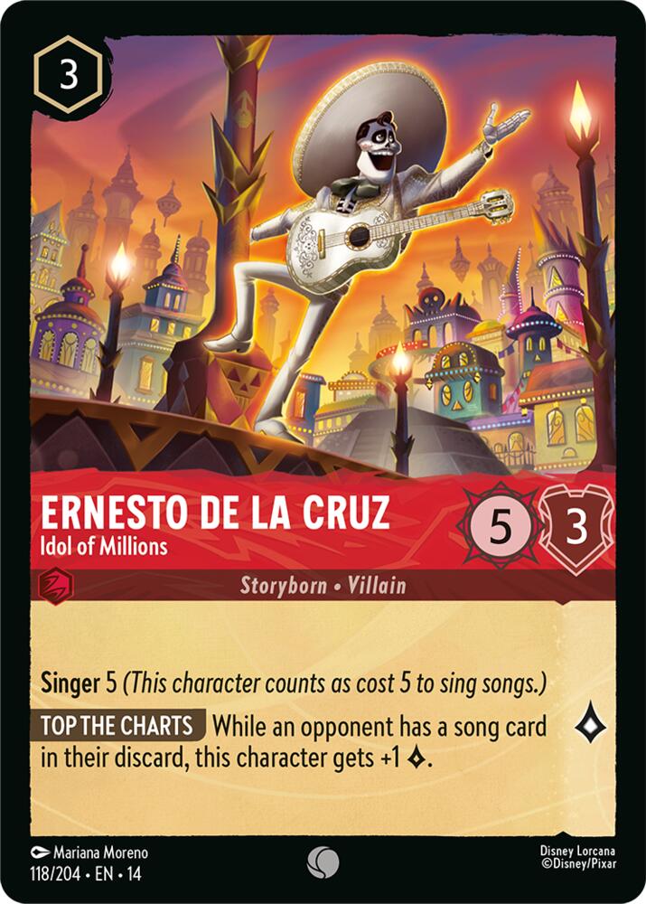 Ernesto de la Cruz - Idol of Millions, Hyperia City 118/204
