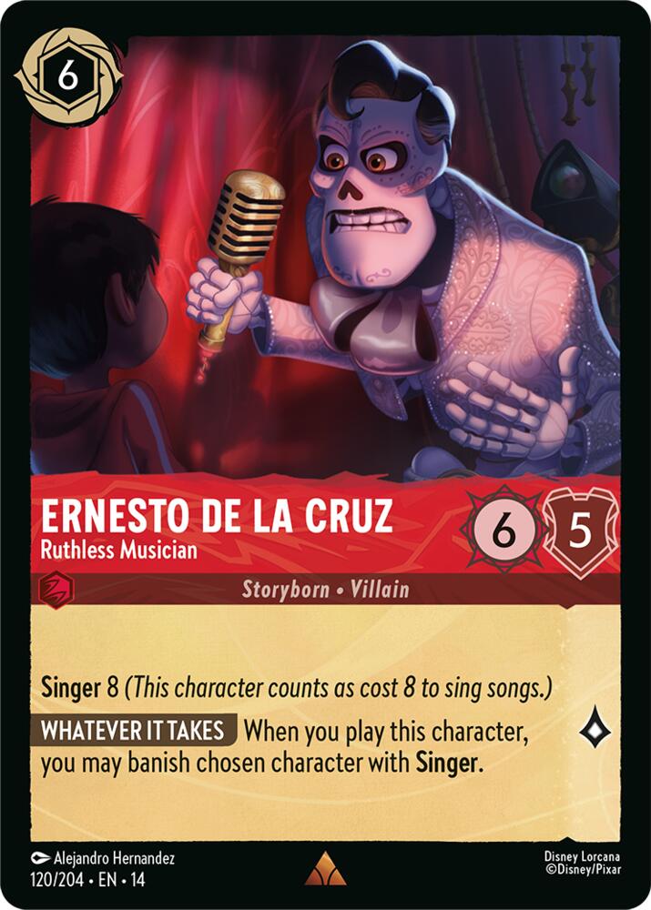 Ernesto de la Cruz - Ruthless Musician, Hyperia City 120/204