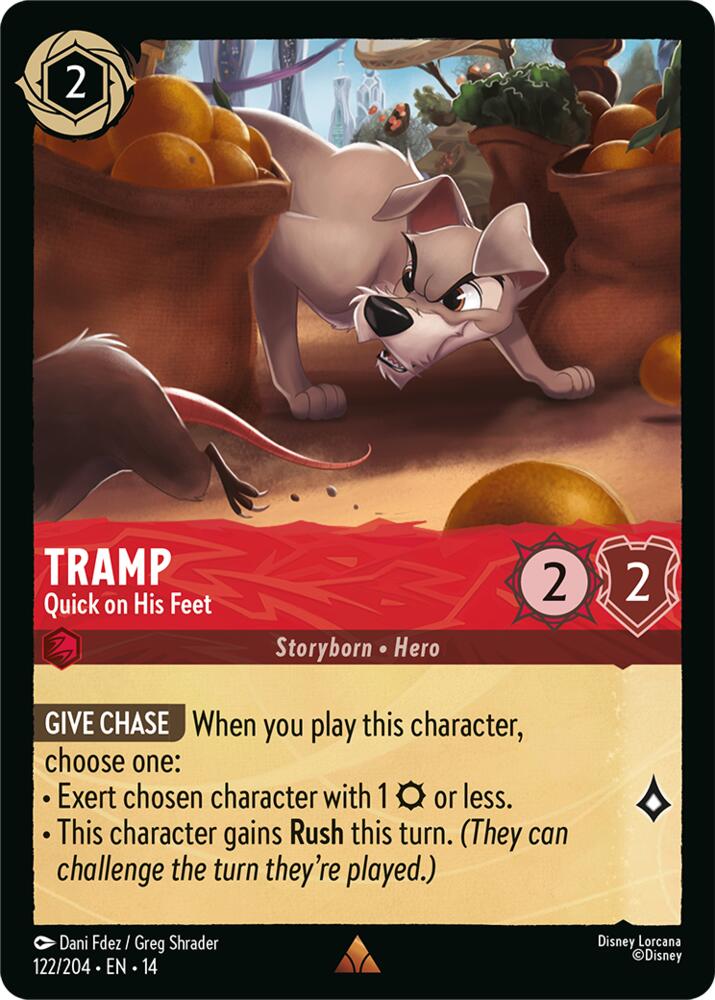 Tramp - Quick on His Feet, Hyperia City 122/204