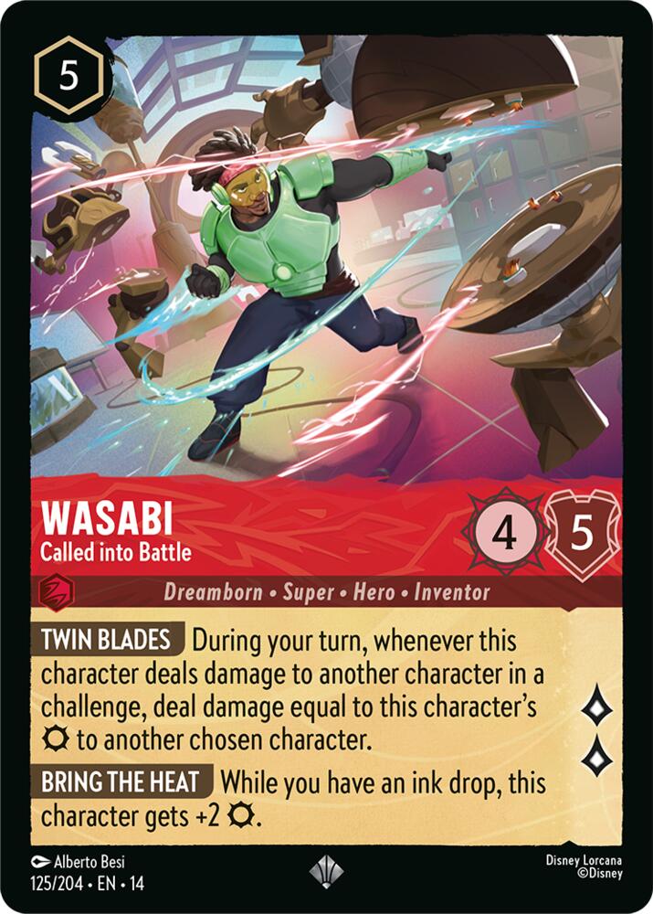 Wasabi - Called into Battle, Hyperia City 125/204