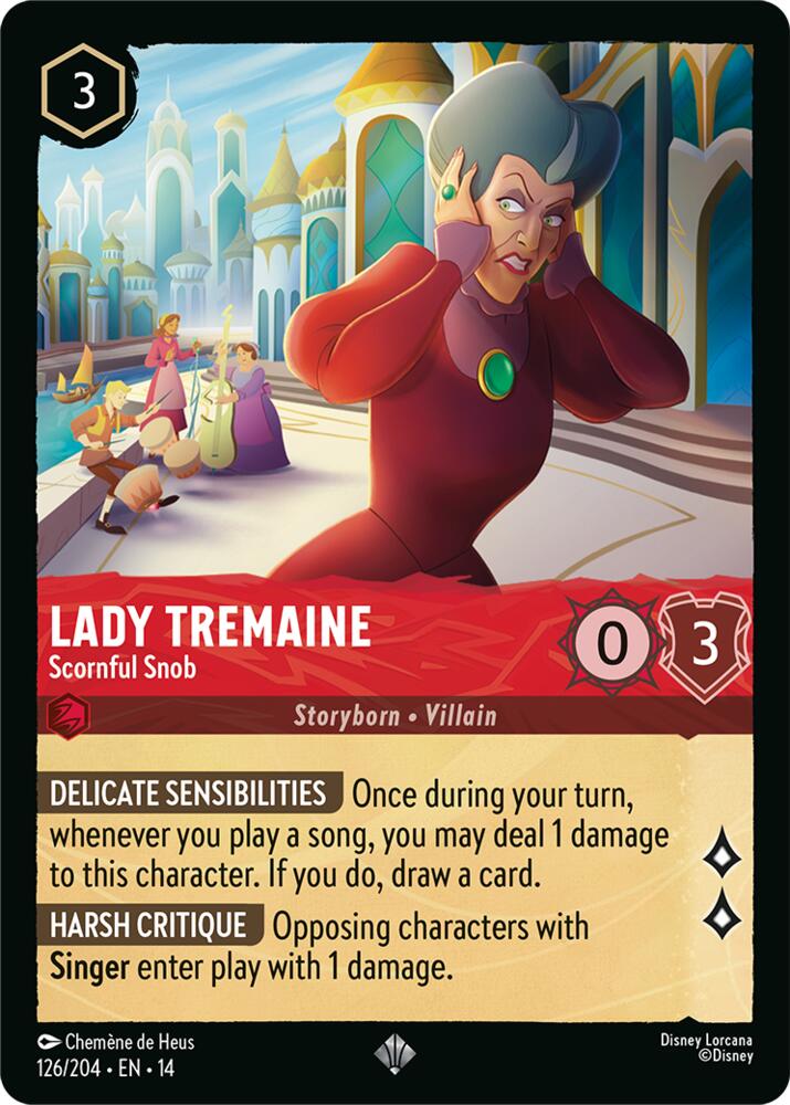 Lady Tremaine - Scornful Snob, Hyperia City 126/204