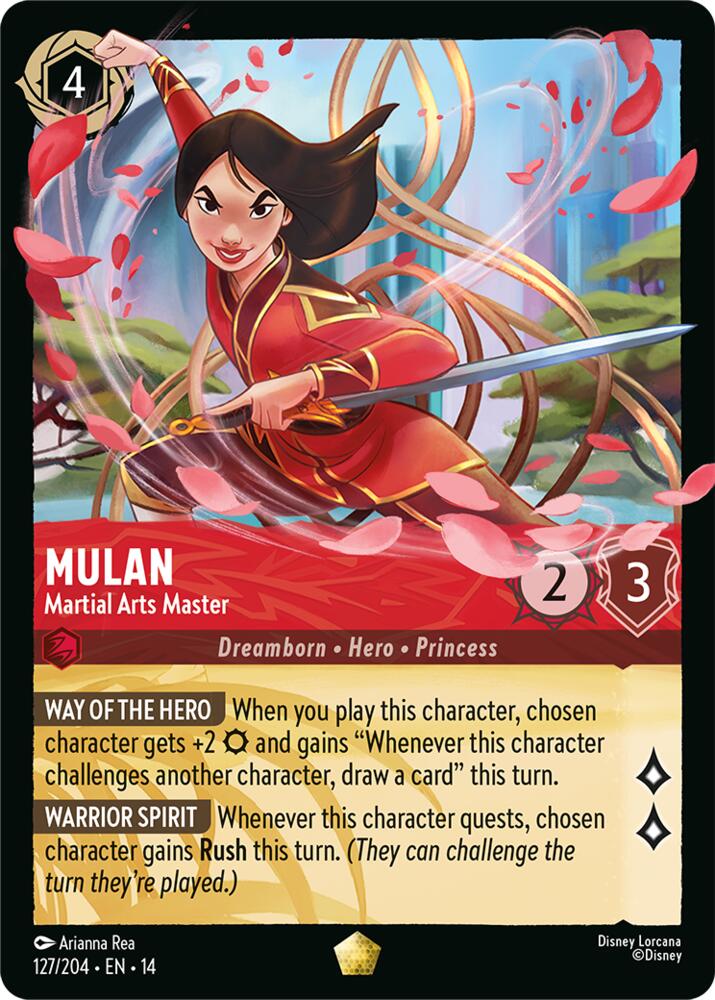 Mulan - Martial Arts Master, Hyperia City 127/204
