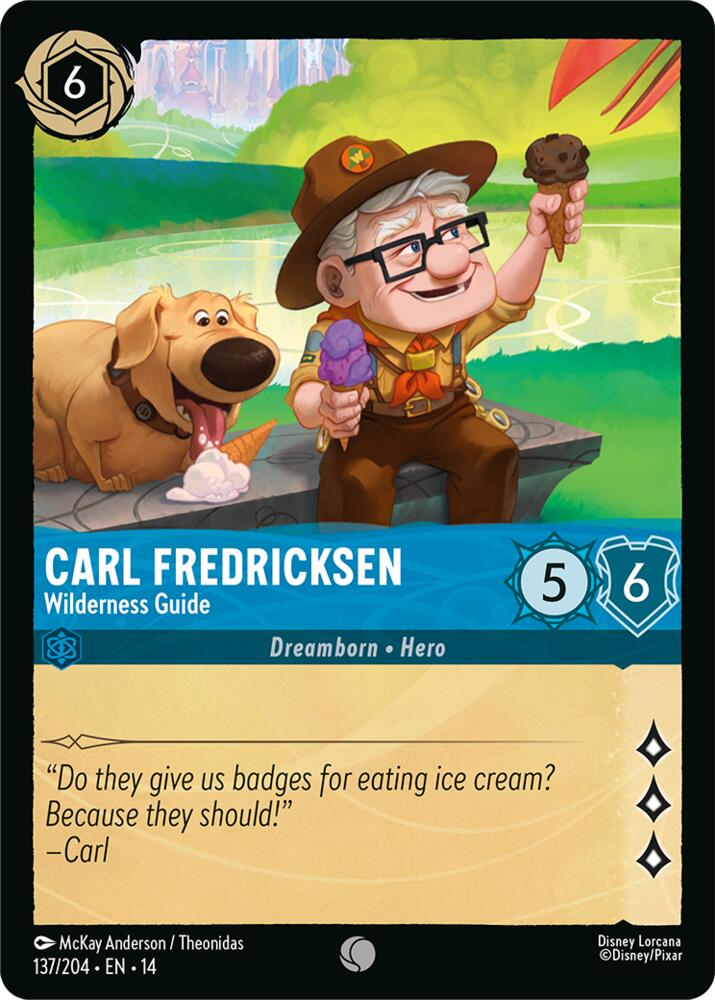 Carl Fredricksen - Wilderness Guide, Hyperia City 137/204