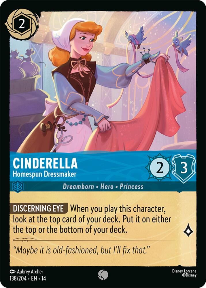 Cinderella - Homespun Dressmaker, Hyperia City 138/204