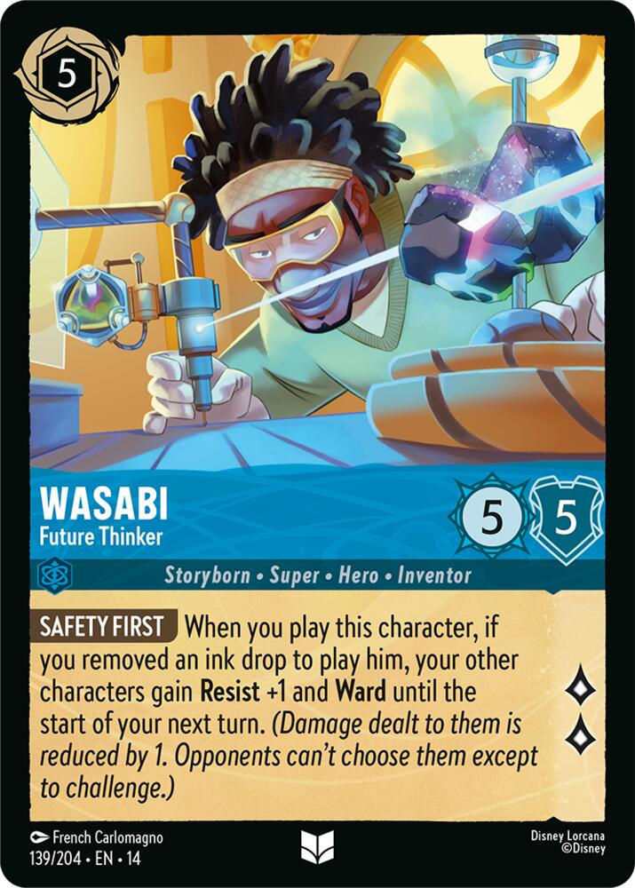 Wasabi - Future Thinker, Hyperia City 139/204