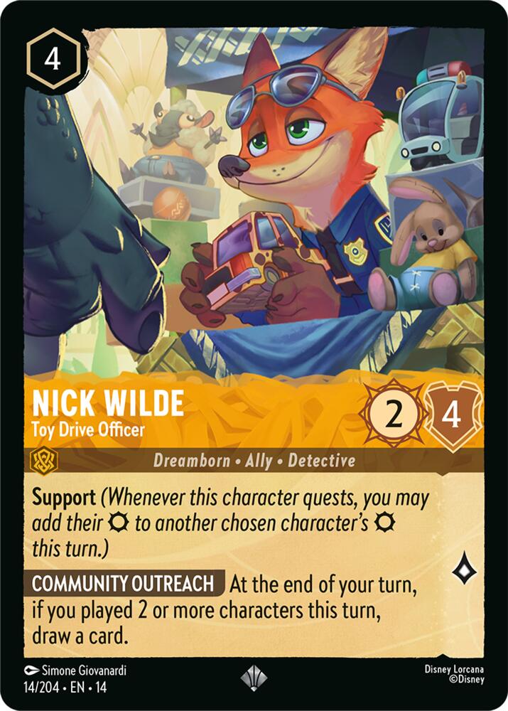 Nick Wilde - Toy Drive Officer, Hyperia City 14/204