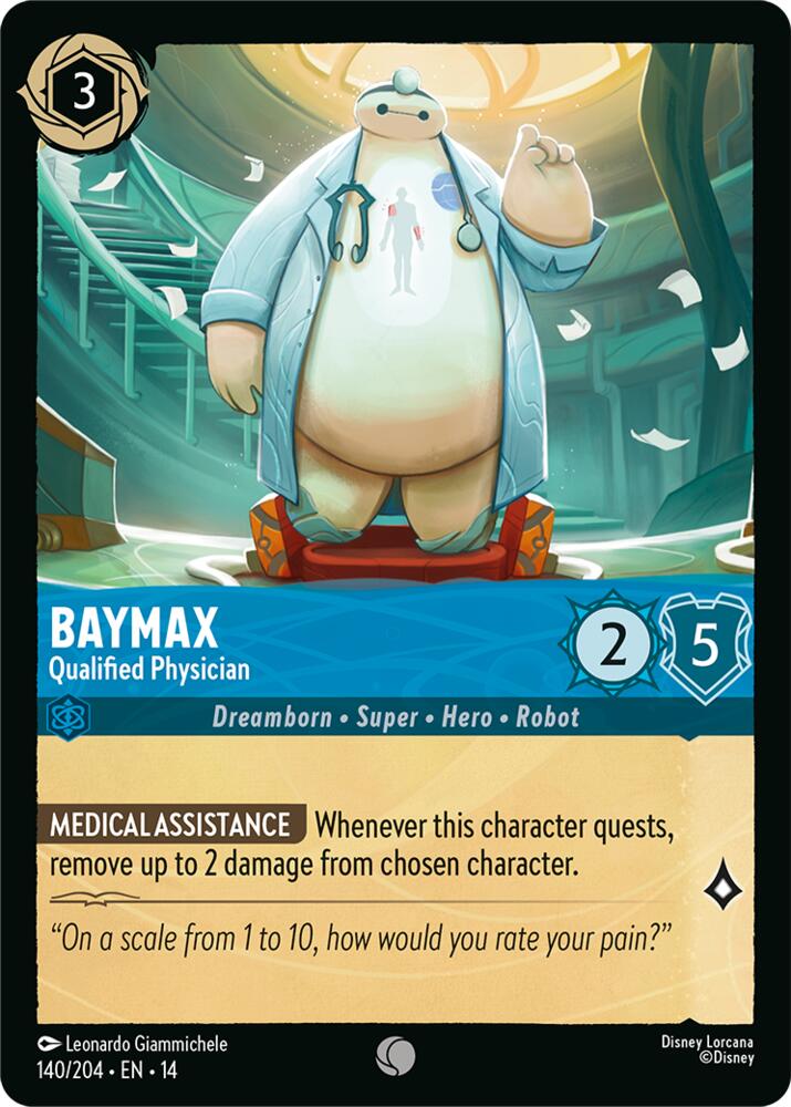 Baymax - Qualified Physician, Hyperia City 140/204
