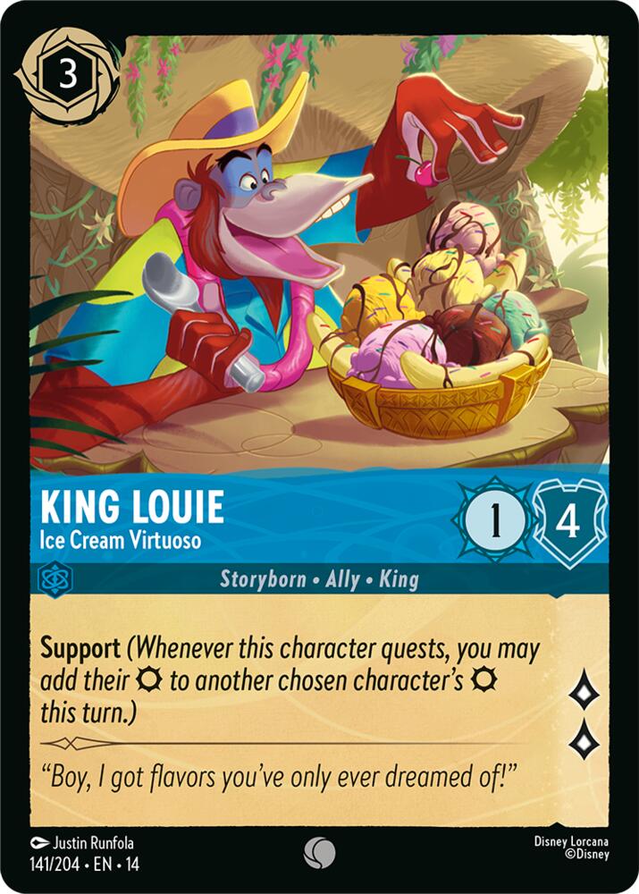King Louie - Ice Cream Virtuoso, Hyperia City 141/204