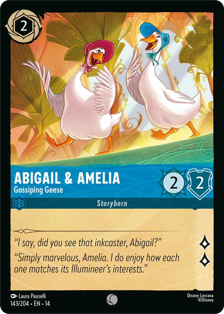 Abigail & Amelia - Gossiping Geese, Hyperia City 143/204