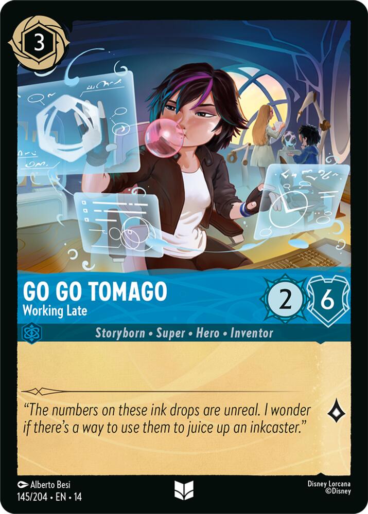 Go Go Tomago - Working Late, Hyperia City 145/204