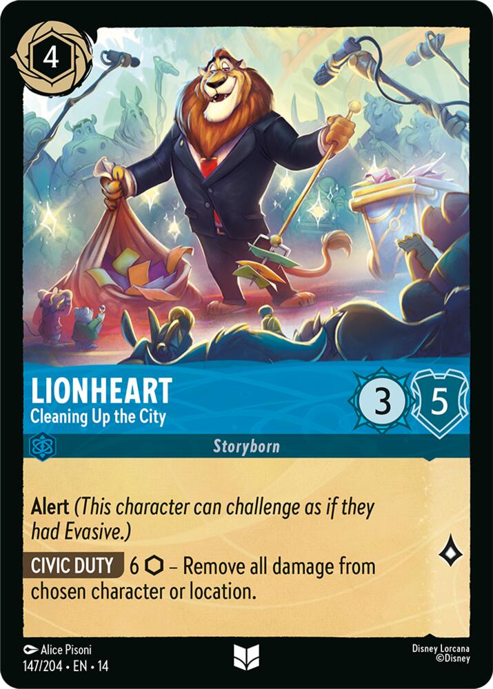 Lionheart - Cleaning Up the City, Hyperia City 147/204