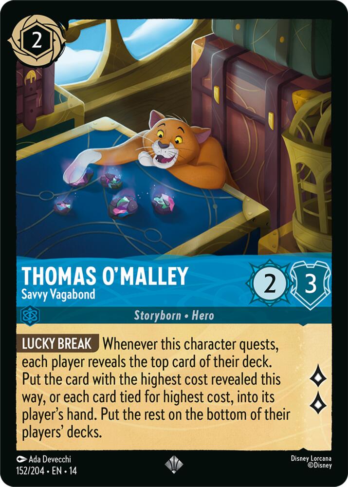 Thomas O'Malley - Savvy Vagabond, Hyperia City 152/204