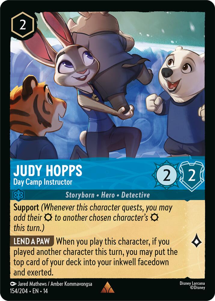 Judy Hopps - Day Camp Instructor, Hyperia City 154/204